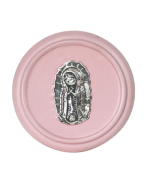 Medalla Virgen de Guadalupe (rosado)