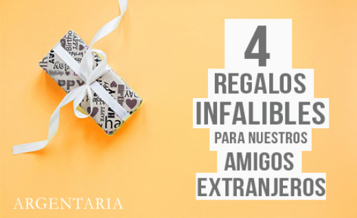 4 Regalos para amigos extranjeros