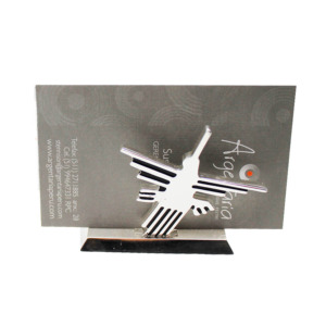 Tarjetero Colibrí - Plaqué