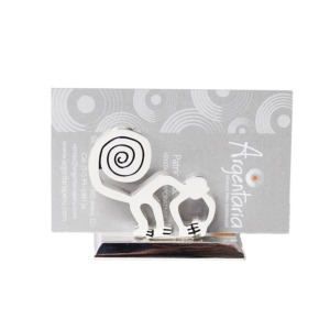 Tarjetero Mono - Plaqué