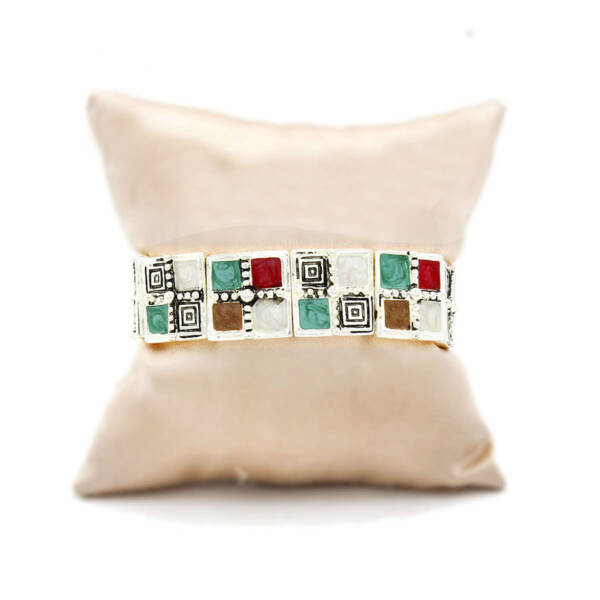 Pulsera Cuadritos - Bijoutería