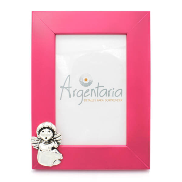 Marco 10x15 Fucsia Ángel Cantor - Plaqué/Madera*