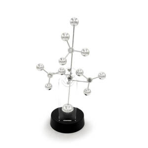 Móvil Asteroides – Silver Plated