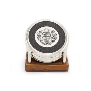 Posavaso Escudo x6 - Plaqué