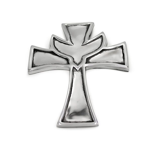 Cruz Espíritu Santo - Peltre