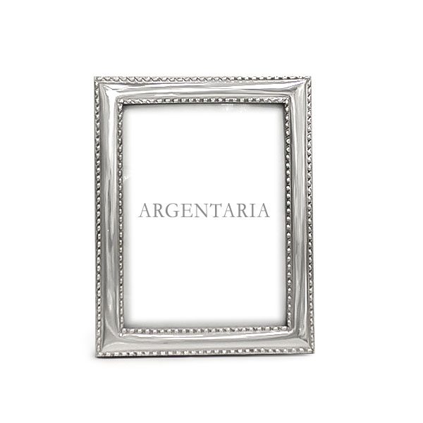 Marco 18x24 Perlado - Plata