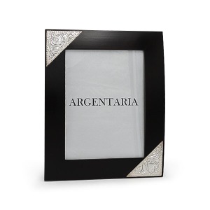 Marco 18x24 Esquinero - Plata/Madera