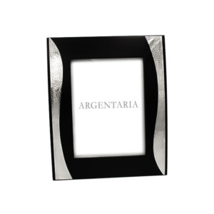 Marco 15x20 Olas - Plata/Madera