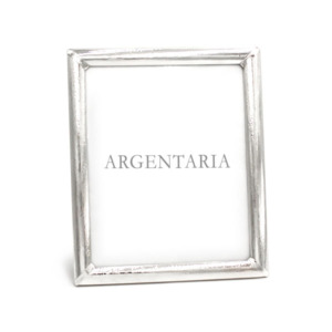 Marco 20x25 Media Caña - Plata