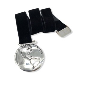 Separador de Hoja Mapamundi - Plaqué