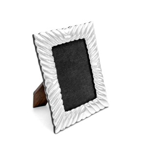 Marco 13x18 Soga Llano - Plata