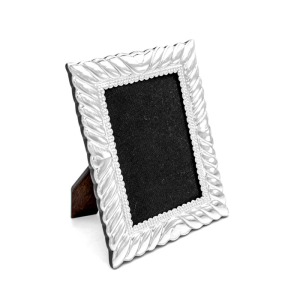 Marco 13x18 Soga Plumilla - Plata