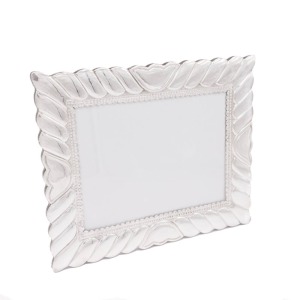 Marco 18x24 Soga Plumilla - Plata