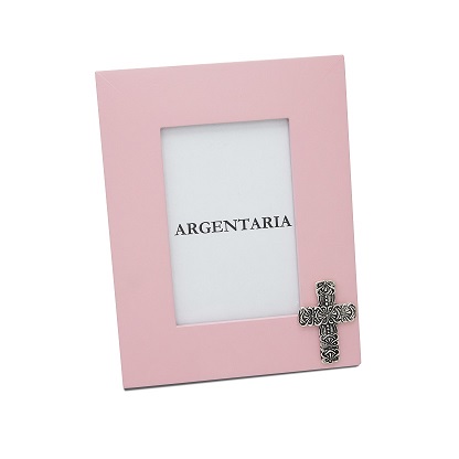 Marco 10x15 Cruz Rosa - Plaqué/Madera