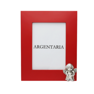 Marco 13x18 Rojo Angel de la Guarda - Plaqué/Madera