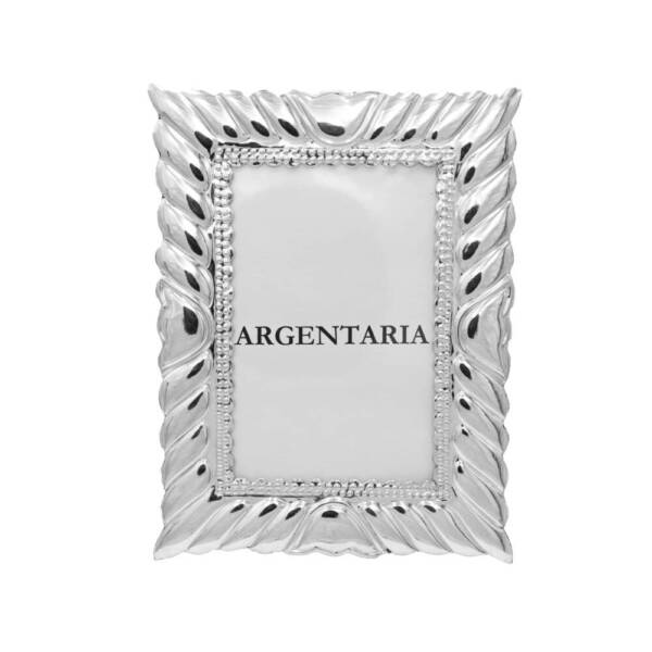 Marco 10x15 Soga Plumilla - Plata