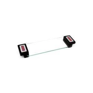 Galletera Vidrio Chica con Telar - Plata