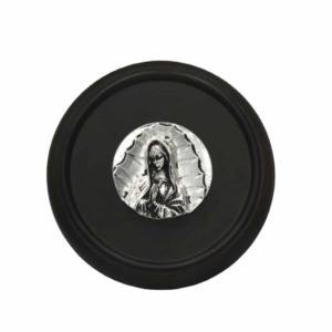 Medalla Mediana Virgen de Guadalupe - Plaqué/Madera