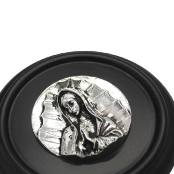 Medalla Chica Virgen de Guadalupe - Plaqué/Madera - Imagen 2
