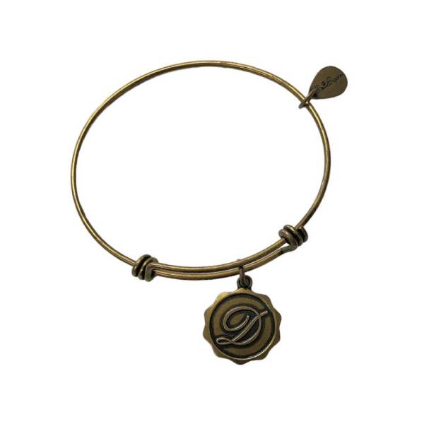 Pulsera Dorada Letra "D" - Bijoutería