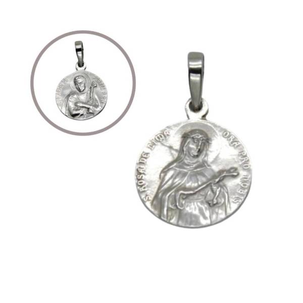 Dije Santa Rosa y San Martin - Plata