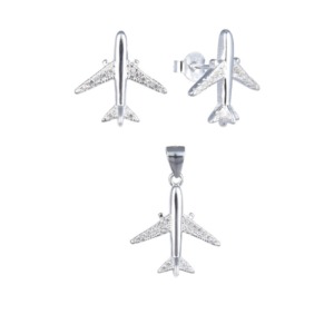 Juego Avión - Plata