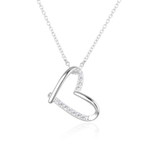 Collar Corazón - Plata