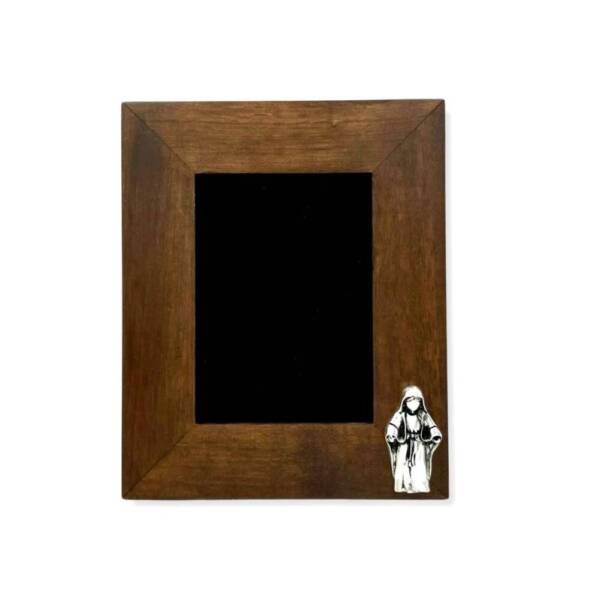Marco 13x18 Virgen de la Medalla Milagrosa - Plaqué/Madera