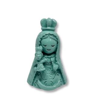 Virgen de la Candelaria Turquesa - Resina