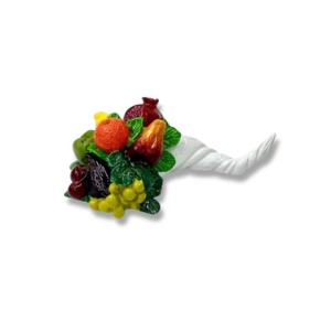 Cornucopia Frutas de Colores - Resina