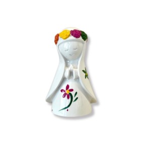 Santa Rosa Chica Blanca Colores - Resina