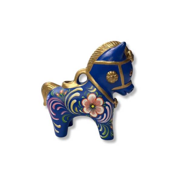 Caballo Mediano Azul - Cerámica - Imagen 2
