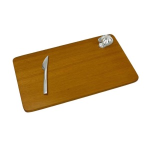 Tabla de Queso 18x28cm Ratón - Plaqué/Madera