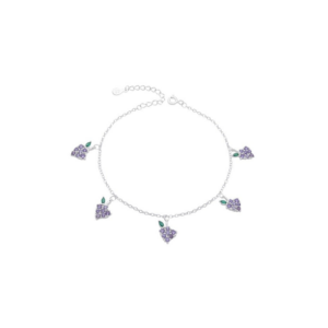 Pulsera Uvas - Plata