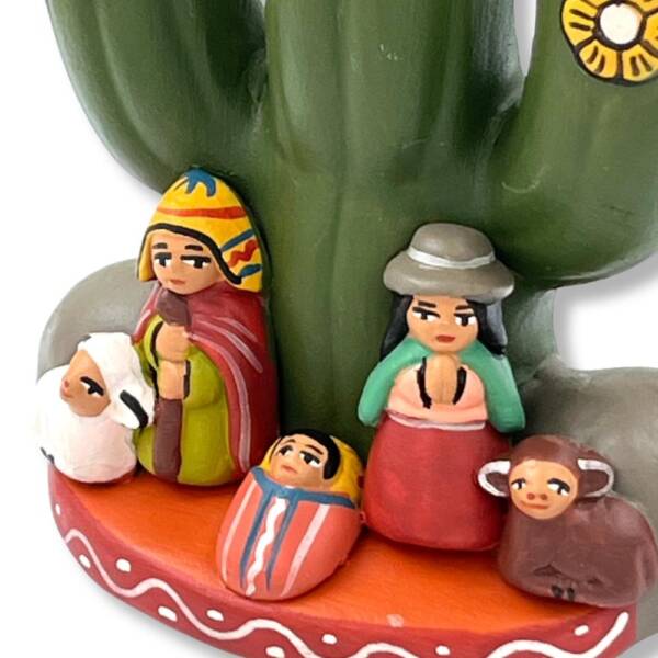 Nacimiento Cactus - Cerámica - Imagen 2