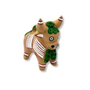 Toro Natural Mediano - Cerámica