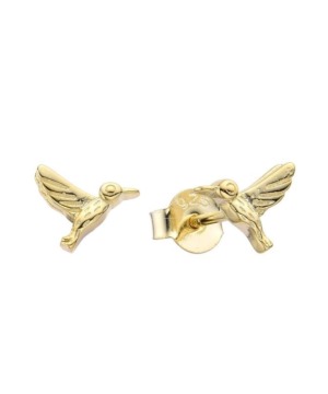Aretes Colibrí Dorado
