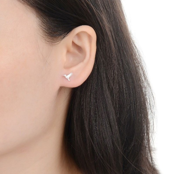 Aretes Colibrí - Plata - Imagen 2
