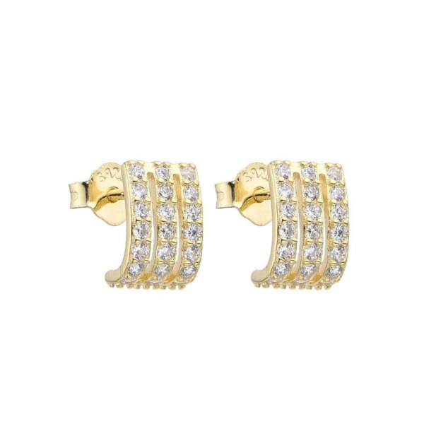 Aretes Dorados Circones