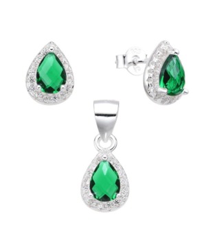 Juego Gota Verde - Plata