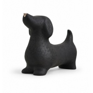 Perro Salchicha Parado - Cerámica