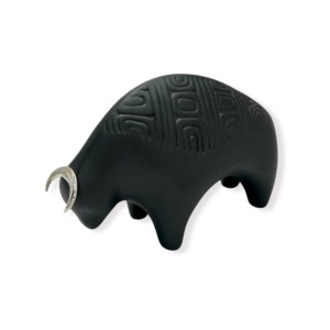 Toro Pachamama Negro - Cerámica