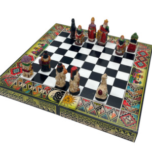 Ajedrez Artesanal Grande - Madera