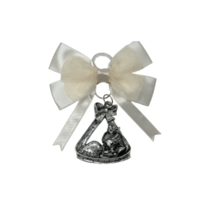 Niña Dormida Lazo Beige - Plaqué