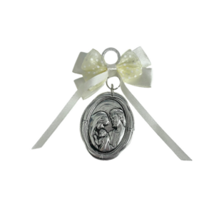 Sagrada Familia Oval Cinta Beige - Plaqué