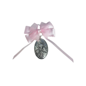 Ángel Niño Cinta Rosa - Plaqué
