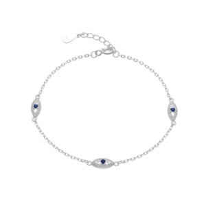 Pulsera Ojo Turco - Plata