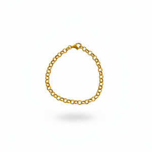 Pulsera Eslabón Dorado - Plata