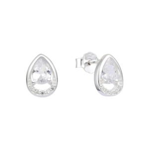 Aretes Gota - Plata