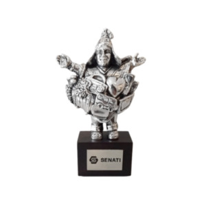 Ekeko con Base - Plaqué / Madera